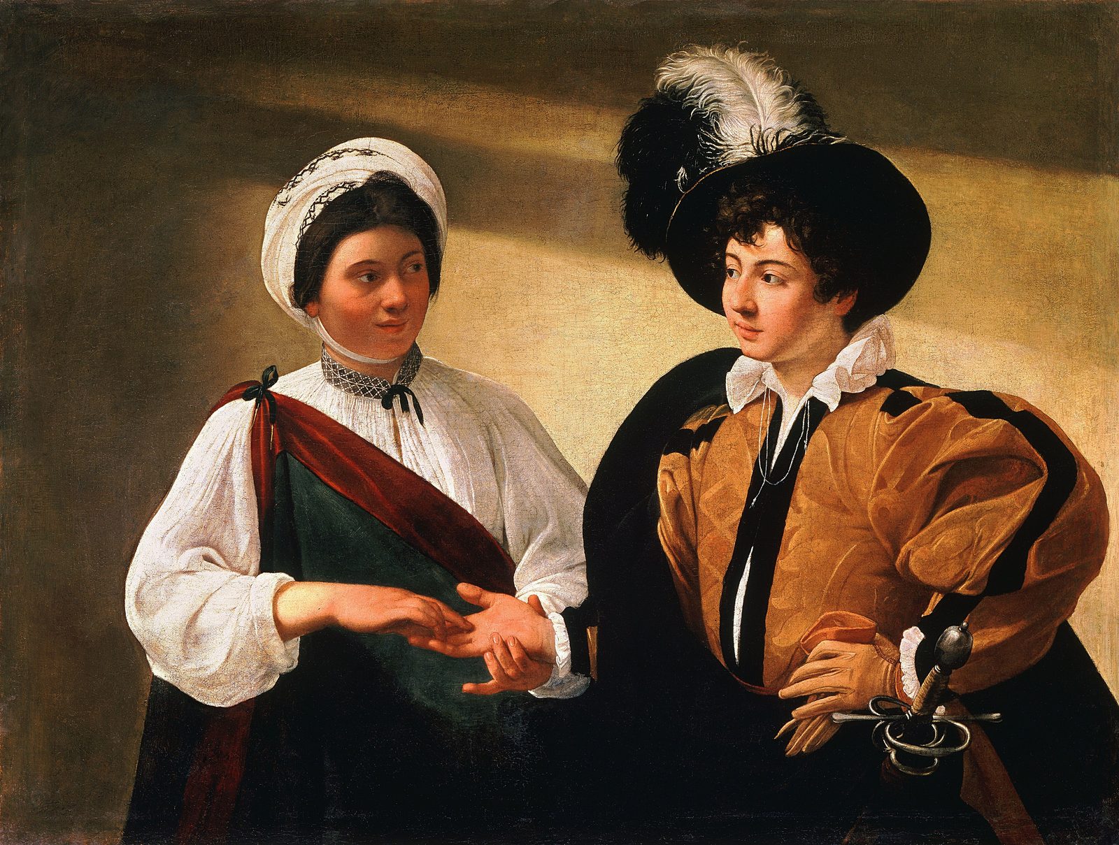 A Adivinha, de Caravaggio